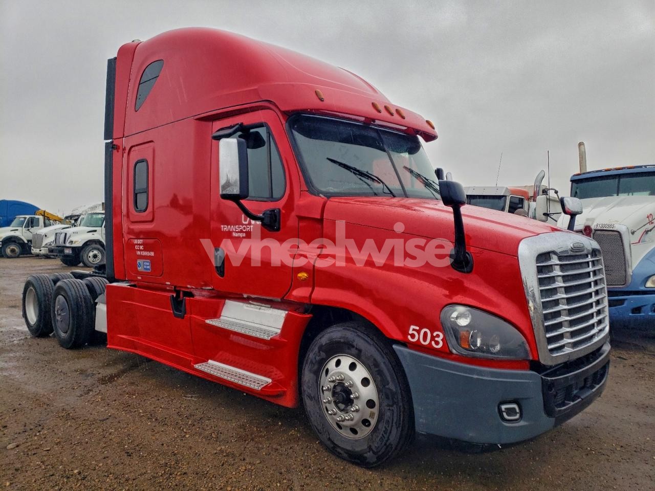 2019 FREIGHTLINER CASCADIA 125 SEMI TRUCK (VIN 3AKJGLFGXKSKK9483) main photo