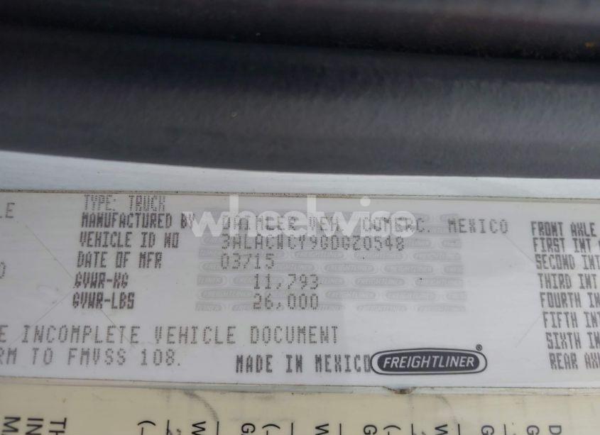 Photo 8 of 2016 Freightliner M2 106 MEDIUM DUTY (VIN 3ALACWCY9GDGZ0548)