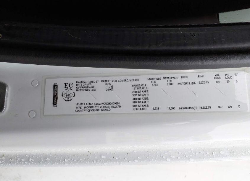 Photo 9 of 2017 Freightliner M2 106 (VIN 3ALACWDU2HDJD9884)