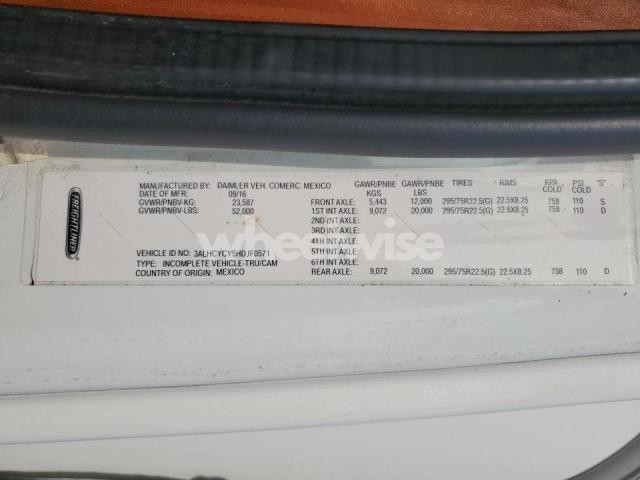 Photo 5 of 2017 FREIGHTLINER BUSINESS CLASS M2 REFRIGERATED TRUCK (VIN 3ALHCYCY5HDJF0571)