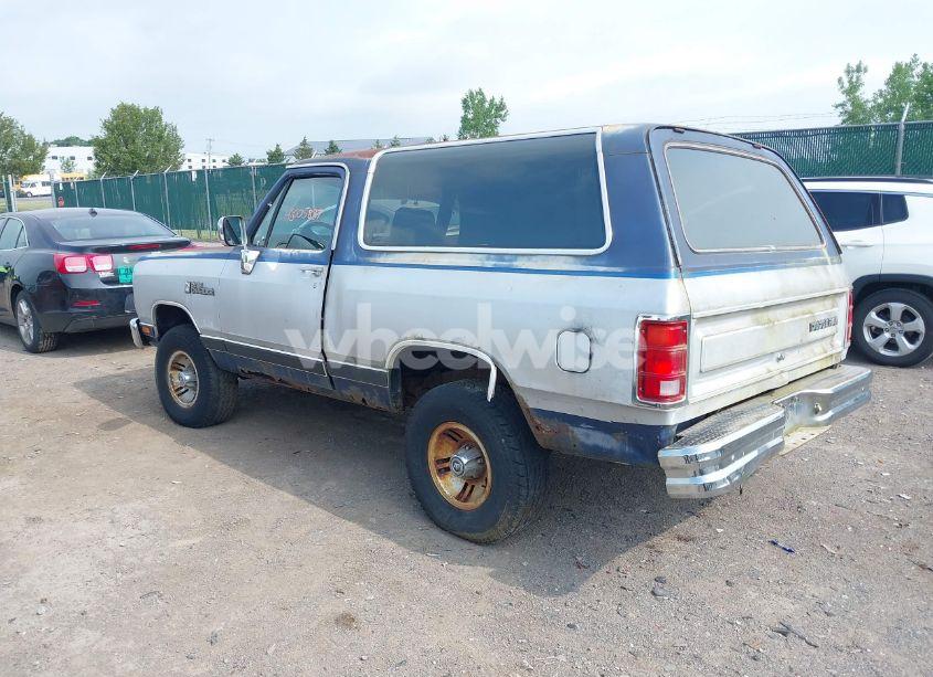 Photo 3 of 1990 Dodge Ramcharger AW-150 (VIN 3B4GM17Y9LM043030)