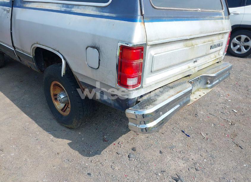 Photo 6 of 1990 Dodge Ramcharger AW-150 (VIN 3B4GM17Y9LM043030)