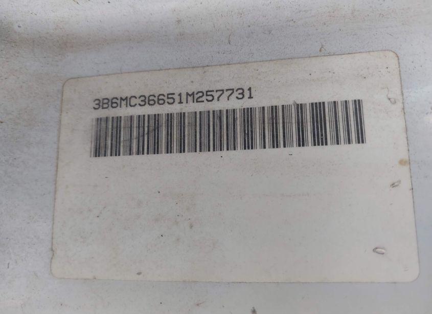 Photo 8 of 2001 Dodge Ram 3500 ST (VIN 3B6MC36651M257731)