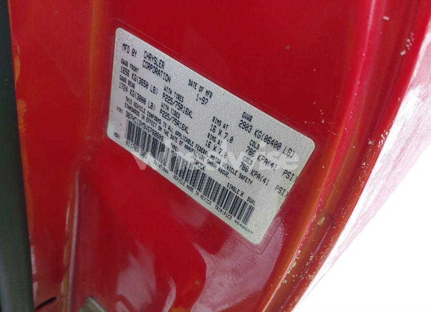 Photo 9 of 1997 Dodge Ram 1500 ST (VIN 3B7HC13Y5VG768609)