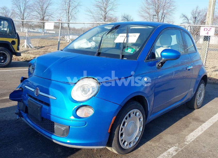 Photo 2 of 2015 Fiat 500 POP (VIN 3C3CFFAR0FT550701)
