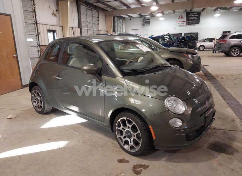 2012 Fiat 500 POP (VIN 3C3CFFAR1CT244165) main photo
