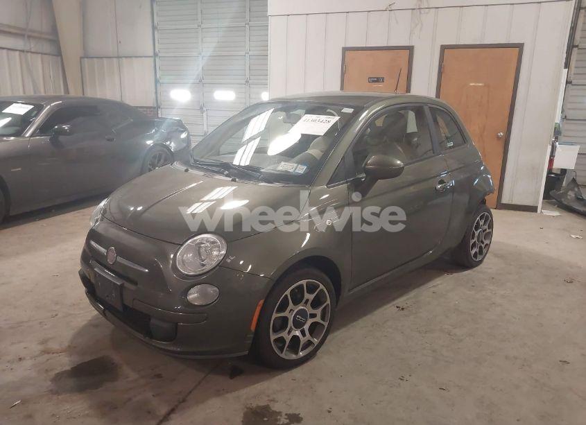Photo 2 of 2012 Fiat 500 POP (VIN 3C3CFFAR1CT244165)