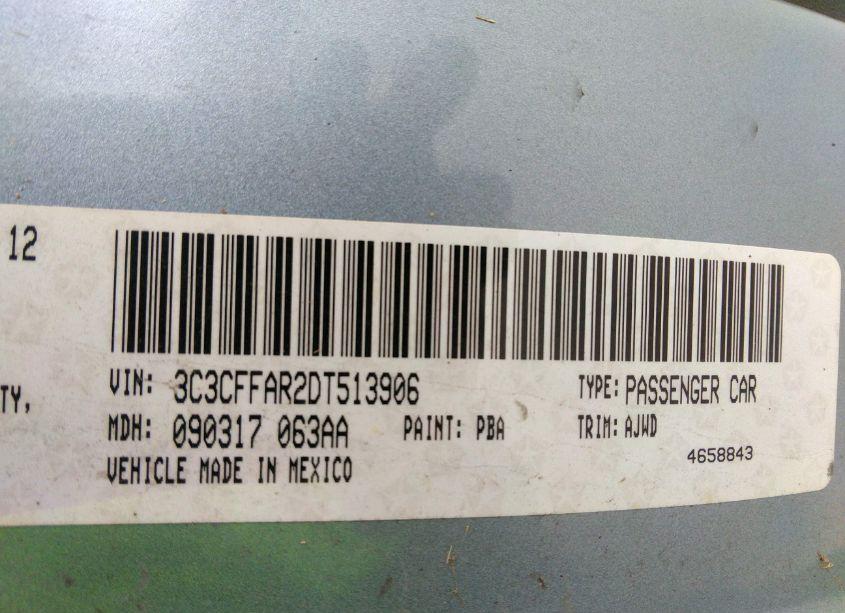 Photo 9 of 2013 Fiat 500 POP (VIN 3C3CFFAR2DT513906)