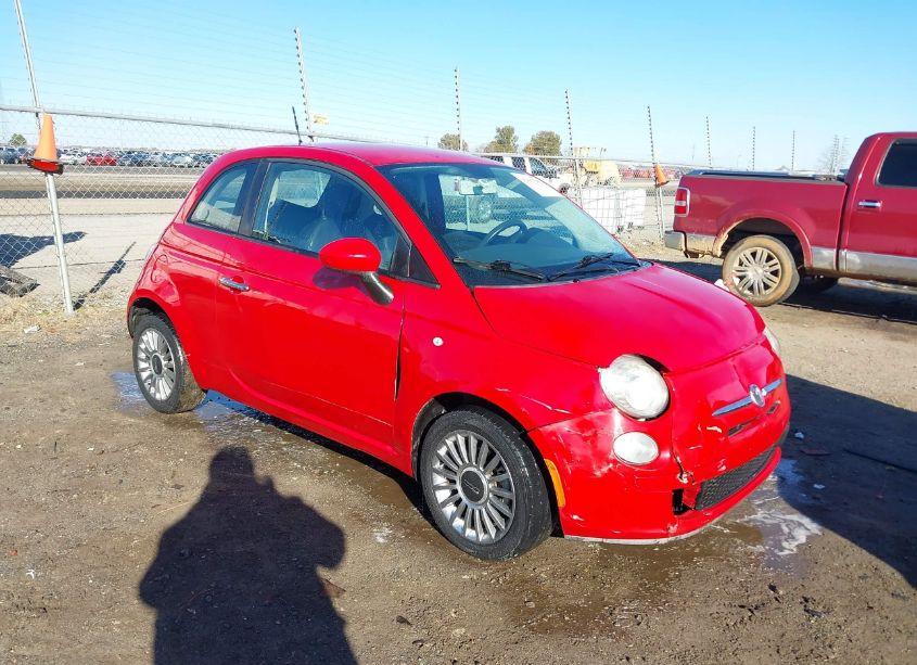 2012 Fiat 500 POP (VIN 3C3CFFAR3CT125291) main photo