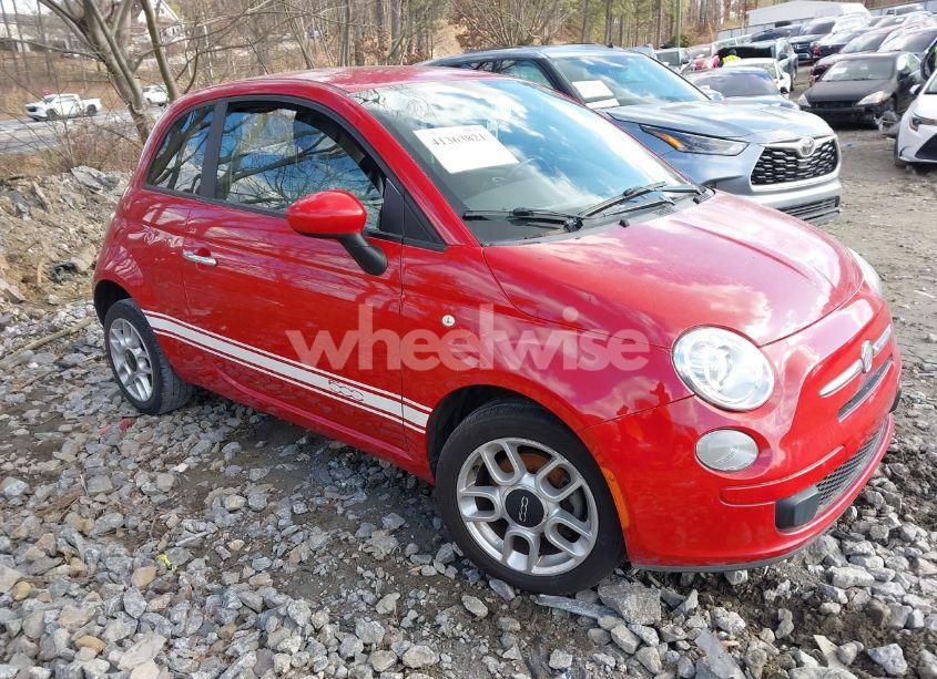 2012 Fiat 500 POP (VIN 3C3CFFAR3CT370897) main photo