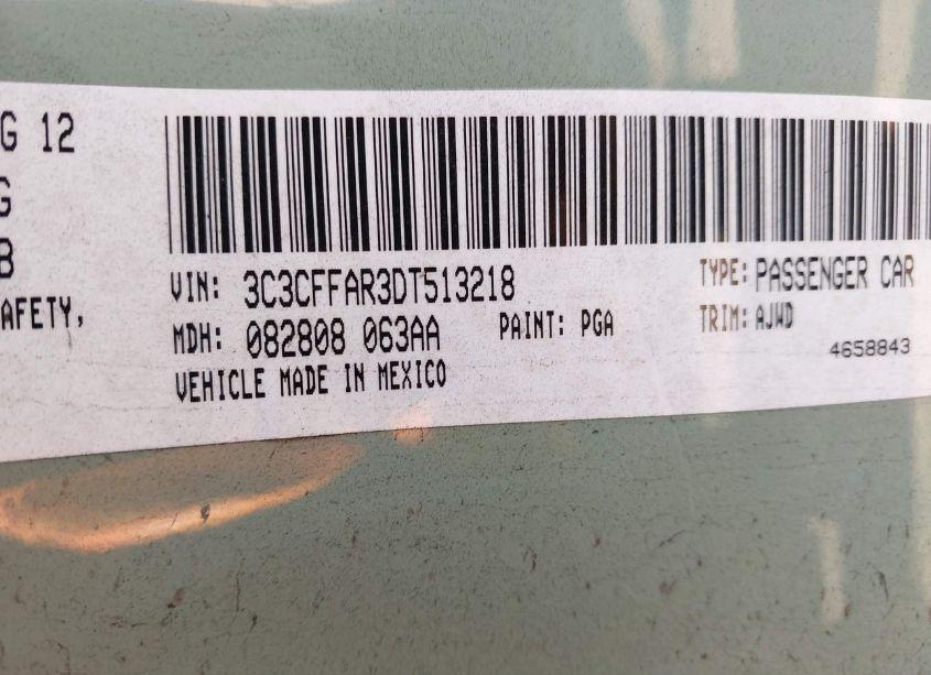 Photo 9 of 2013 Fiat 500 POP (VIN 3C3CFFAR3DT513218)