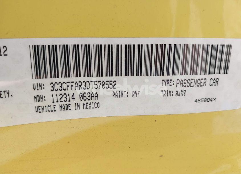 Photo 9 of 2013 Fiat 500 POP (VIN 3C3CFFAR3DT570552)