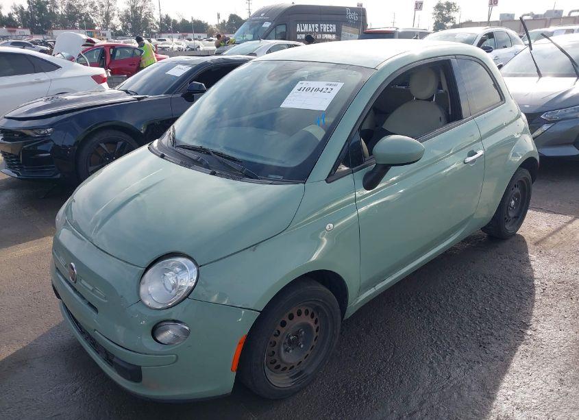 Photo 2 of 2015 Fiat 500 POP (VIN 3C3CFFAR3FT570568)