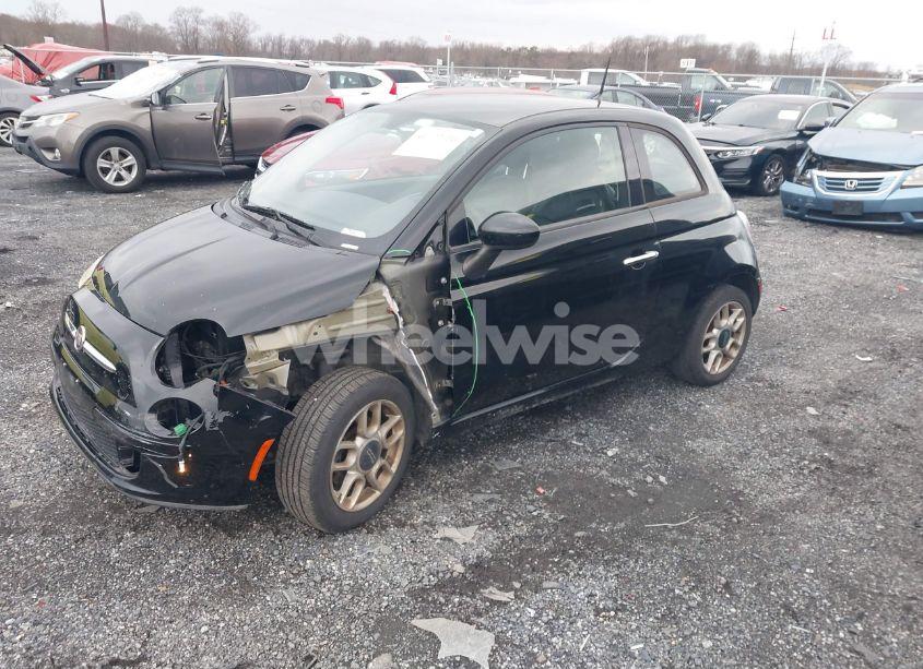 Photo 2 of 2015 Fiat 500 POP (VIN 3C3CFFAR3FT590237)