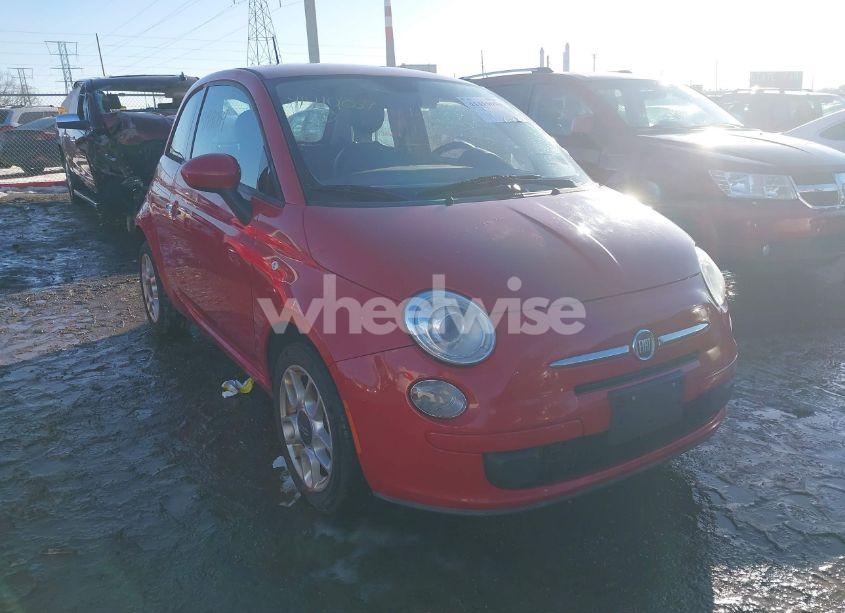 2015 Fiat 500 POP (VIN 3C3CFFAR3FT615573) main photo