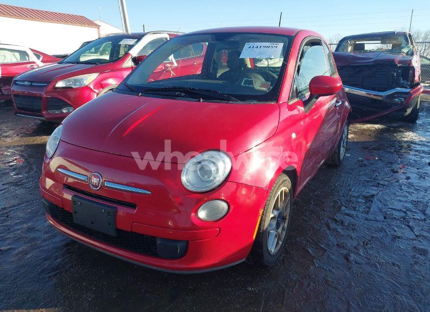 Photo 2 of 2015 Fiat 500 POP (VIN 3C3CFFAR3FT615573)