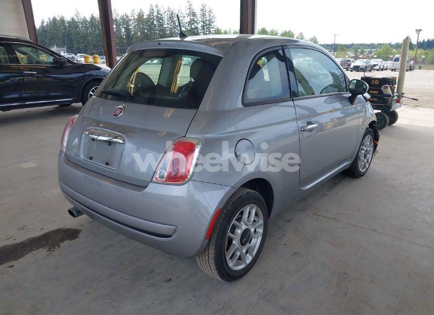 Photo 4 of 2015 Fiat 500 POP (VIN 3C3CFFAR4FT555514)