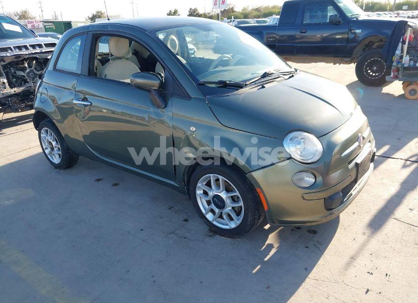 2012 Fiat 500 POP (VIN 3C3CFFAR6CT385135) main photo
