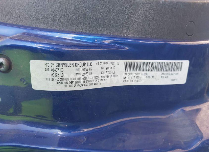 Photo 9 of 2013 Fiat 500 POP (VIN 3C3CFFAR6DT562896)