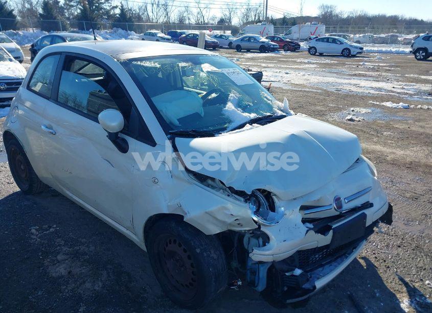 2012 Fiat 500 POP (VIN 3C3CFFAR7CT310525) main photo
