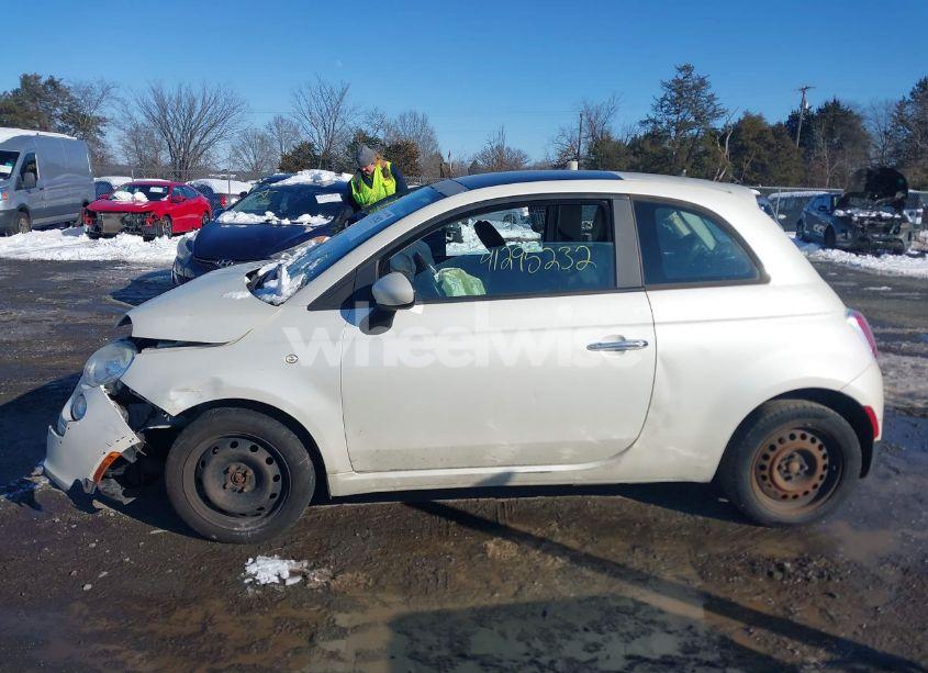 Photo 14 of 2012 Fiat 500 POP (VIN 3C3CFFAR7CT310525)