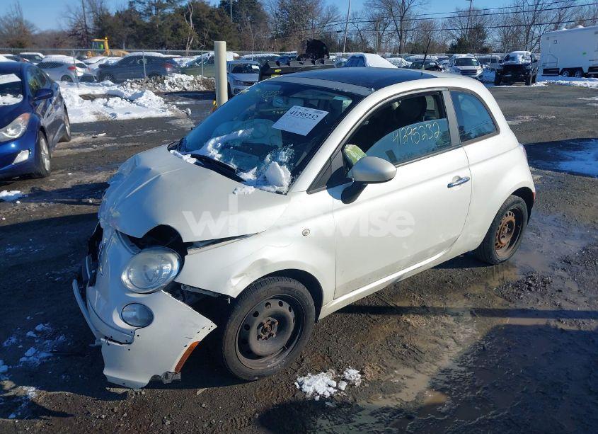 Photo 2 of 2012 Fiat 500 POP (VIN 3C3CFFAR7CT310525)