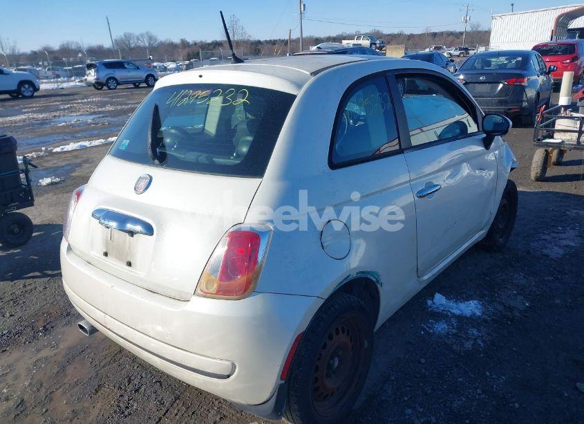Photo 4 of 2012 Fiat 500 POP (VIN 3C3CFFAR7CT310525)