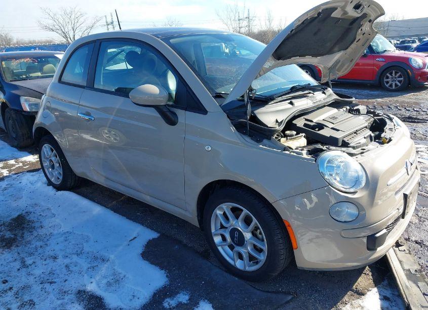 2012 Fiat 500 POP (VIN 3C3CFFAR7CT383281) main photo