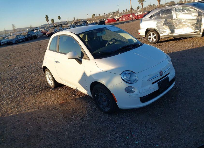 2012 Fiat 500 POP (VIN 3C3CFFAR7CT384558) main photo