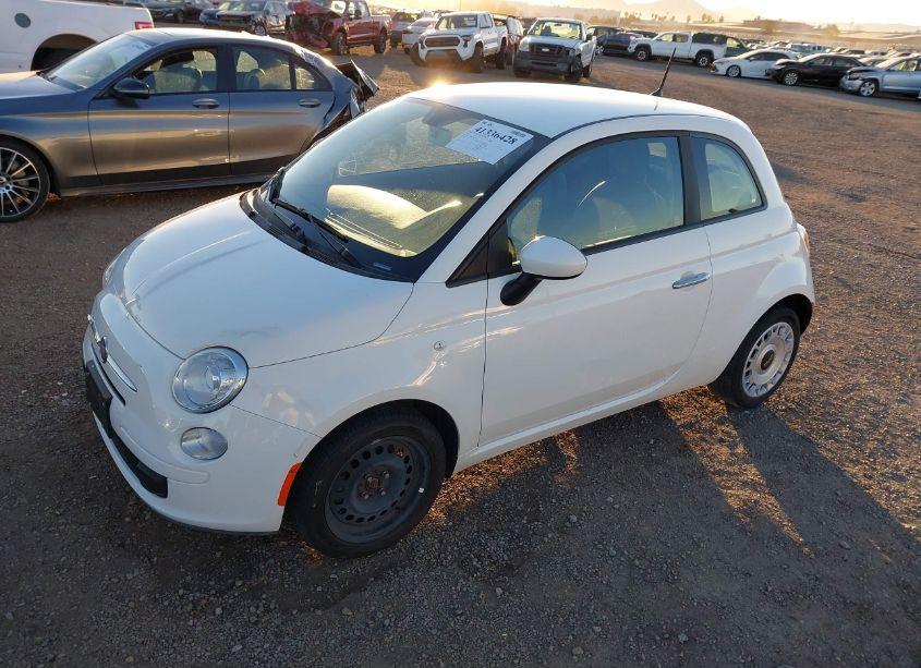 Photo 2 of 2012 Fiat 500 POP (VIN 3C3CFFAR7CT384558)