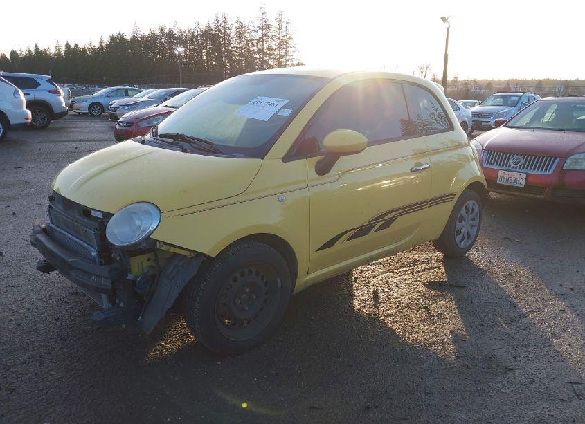 Photo 2 of 2013 Fiat 500 POP (VIN 3C3CFFAR7DT747488)