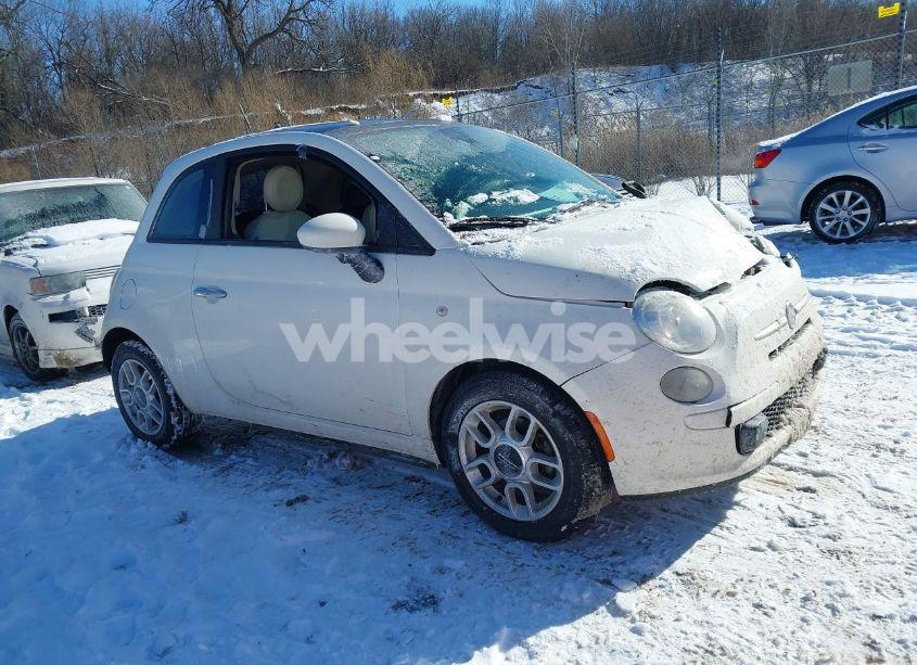 2012 Fiat 500 POP (VIN 3C3CFFAR9CT208580) main photo