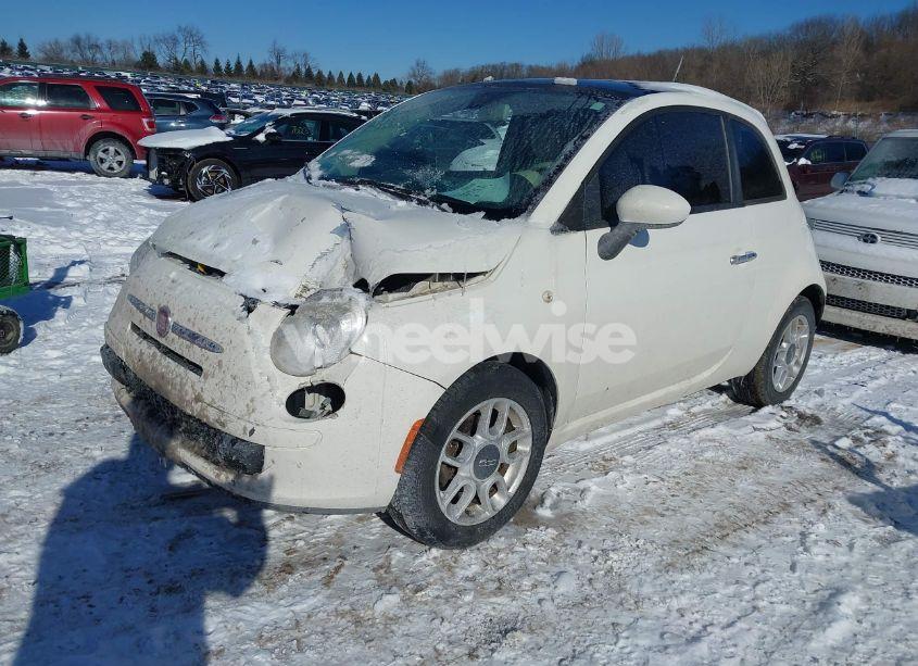 Photo 2 of 2012 Fiat 500 POP (VIN 3C3CFFAR9CT208580)