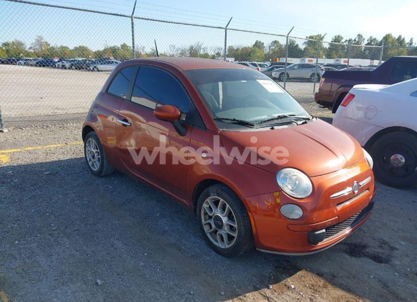 2012 Fiat 500 POP (VIN 3C3CFFARXCT277312) main photo