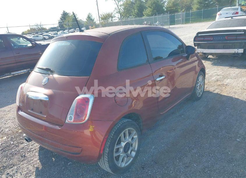 Photo 4 of 2012 Fiat 500 POP (VIN 3C3CFFARXCT277312)
