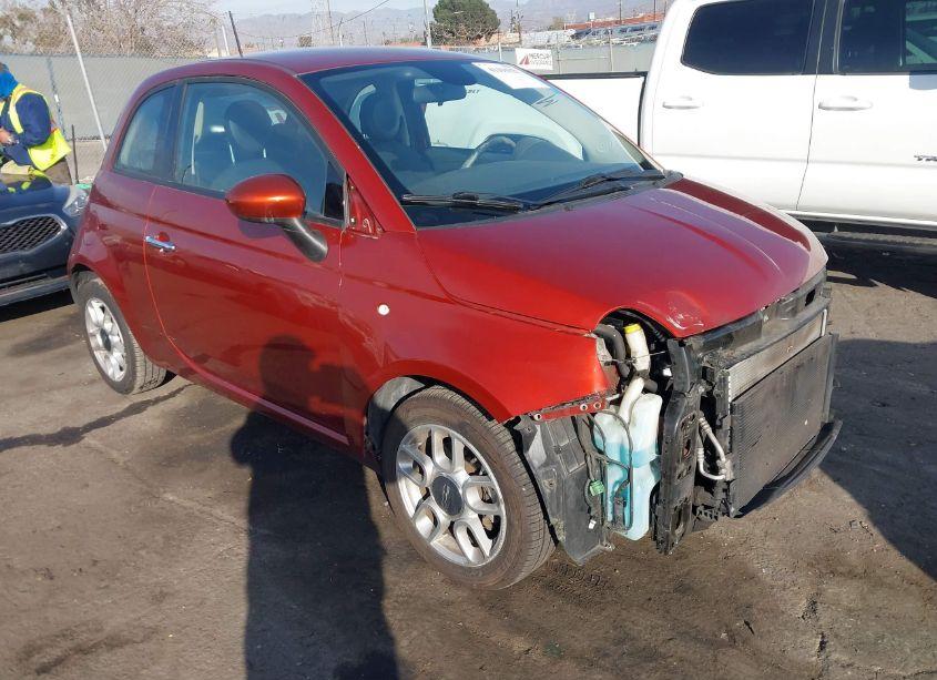 2015 Fiat 500 POP (VIN 3C3CFFARXFT508777) main photo