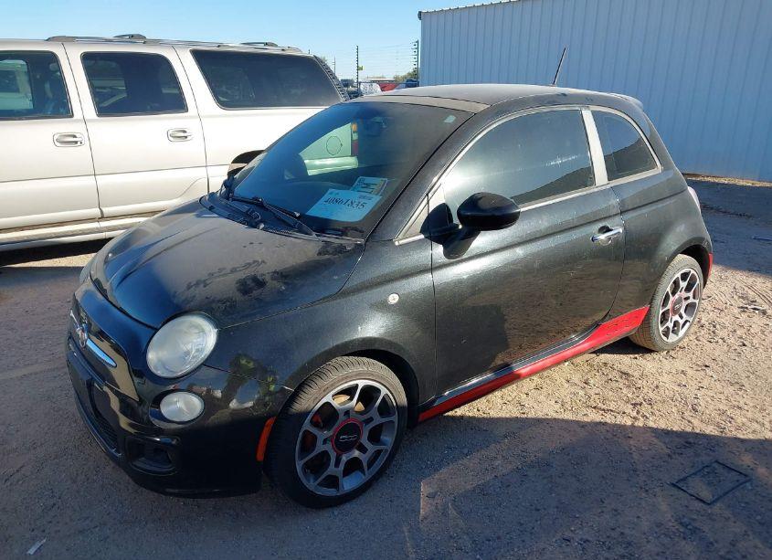 Photo 2 of 2012 Fiat 500 SPORT (VIN 3C3CFFBR0CT371097)