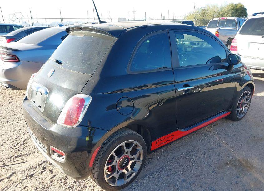 Photo 4 of 2012 Fiat 500 SPORT (VIN 3C3CFFBR0CT371097)
