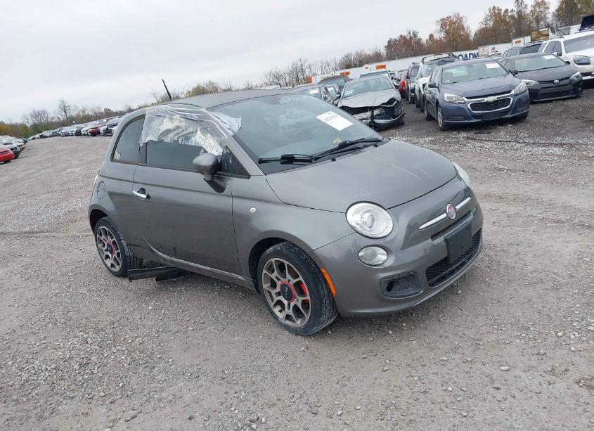 2012 Fiat 500 SPORT (VIN 3C3CFFBR0CT384450) main photo