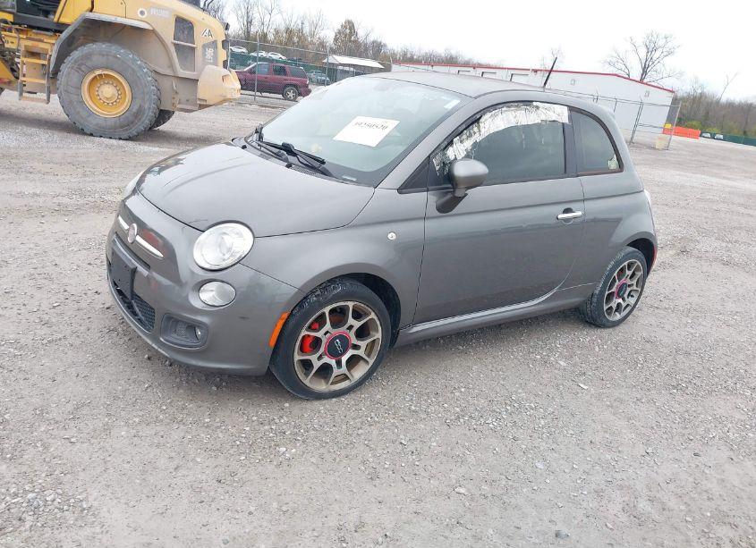 Photo 2 of 2012 Fiat 500 SPORT (VIN 3C3CFFBR0CT384450)