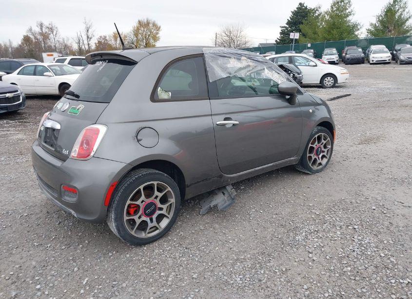 Photo 4 of 2012 Fiat 500 SPORT (VIN 3C3CFFBR0CT384450)