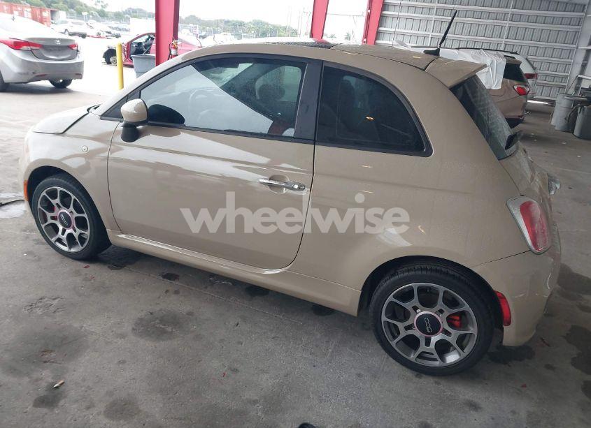 Photo 3 of 2012 Fiat 500 SPORT (VIN 3C3CFFBR1CT110349)