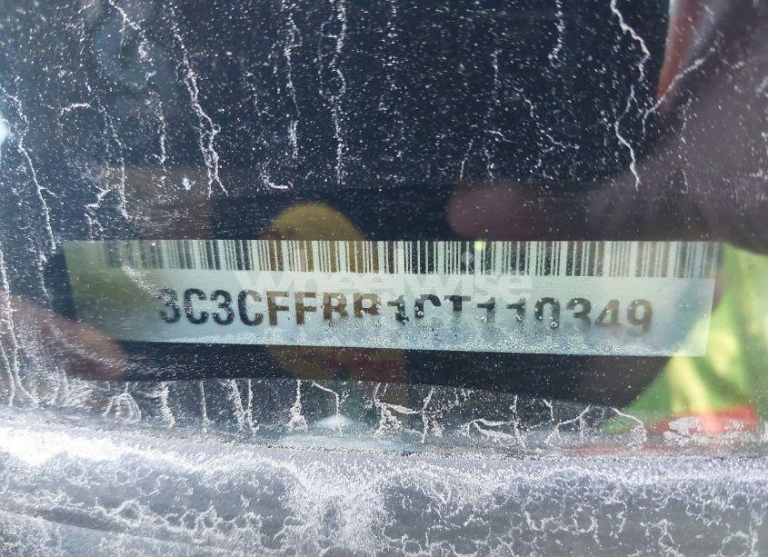 Photo 9 of 2012 Fiat 500 SPORT (VIN 3C3CFFBR1CT110349)