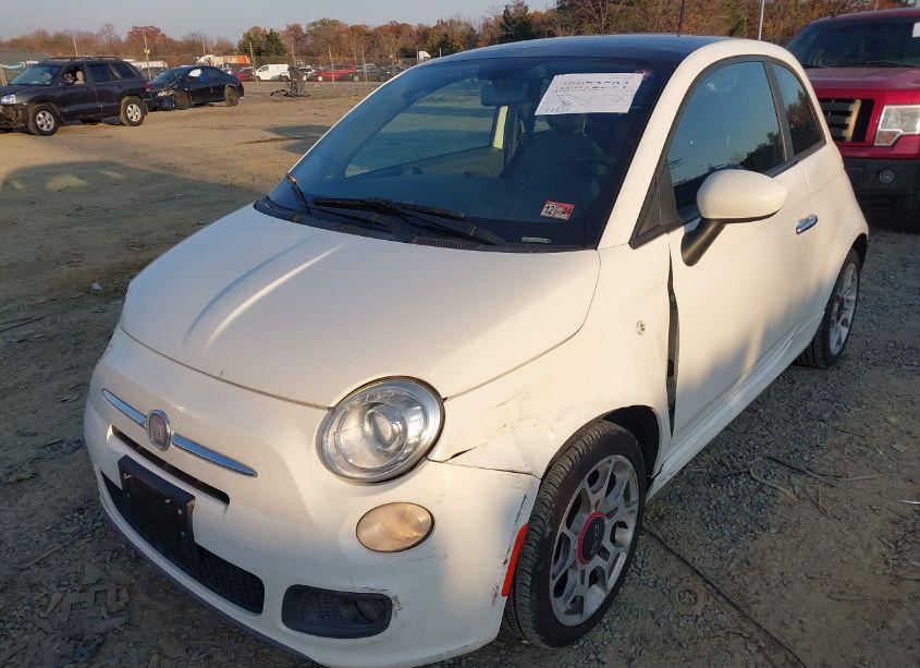 Photo 6 of 2012 Fiat 500 SPORT (VIN 3C3CFFBR1CT125868)