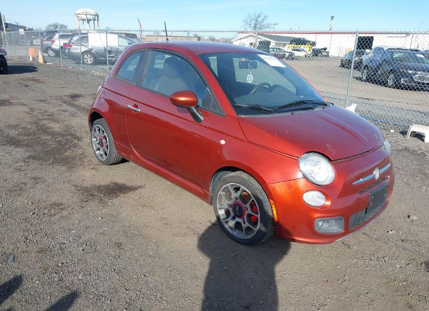 2012 Fiat 500 SPORT (VIN 3C3CFFBR1CT381329) main photo
