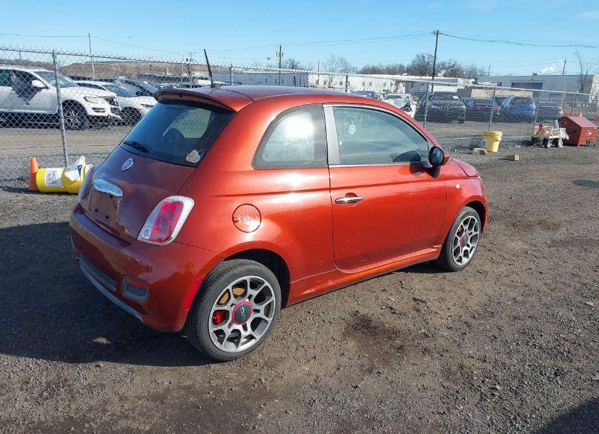 Photo 4 of 2012 Fiat 500 SPORT (VIN 3C3CFFBR1CT381329)
