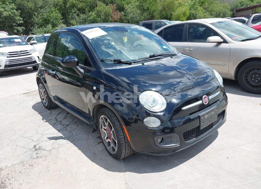 2015 Fiat 500 SPORT (VIN 3C3CFFBR1FT753692) main photo