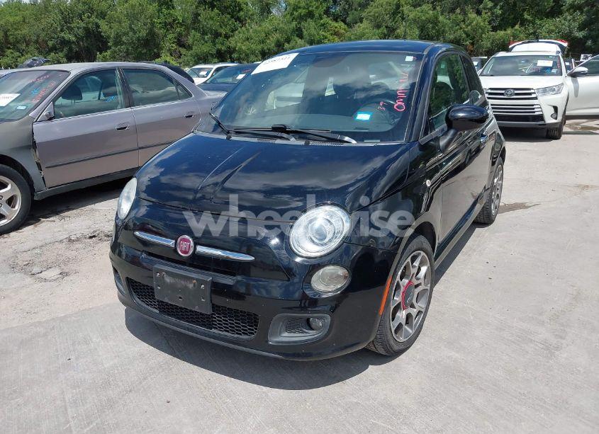 Photo 2 of 2015 Fiat 500 SPORT (VIN 3C3CFFBR1FT753692)