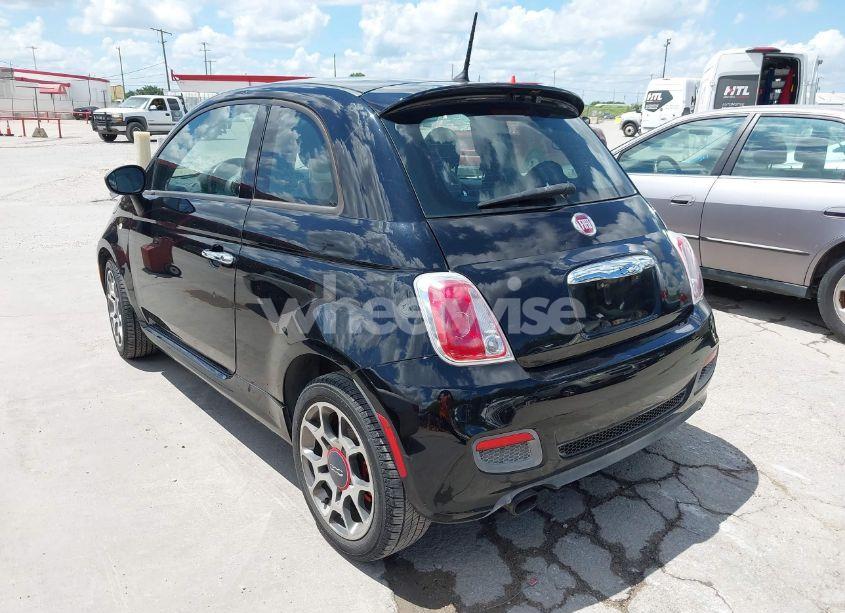Photo 3 of 2015 Fiat 500 SPORT (VIN 3C3CFFBR1FT753692)