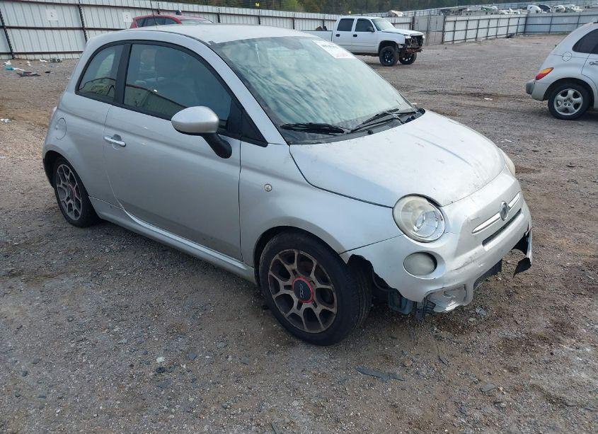 2012 Fiat 500 SPORT (VIN 3C3CFFBR2CT123157) main photo
